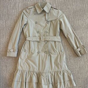 Burberry Gray with Silver Chain Accent